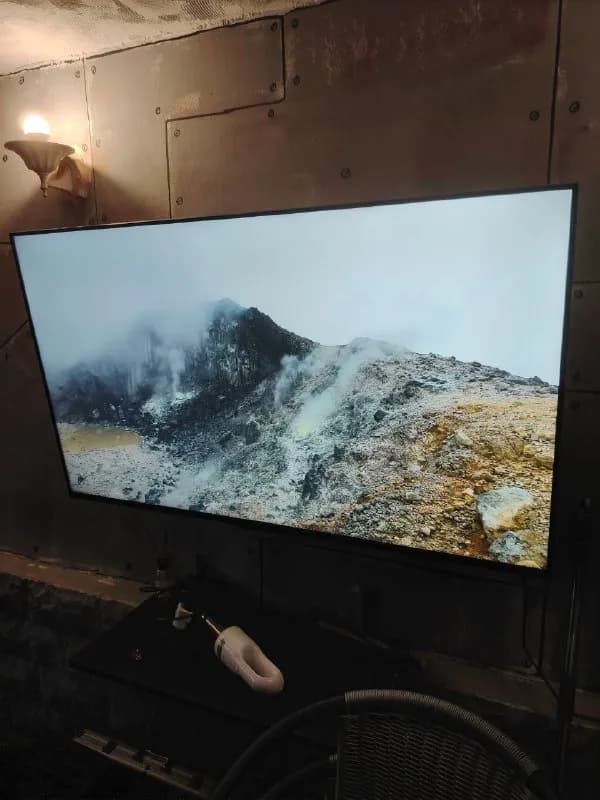 4K телевизор Xiaomi ELA4674CO 55 дюймов. Отличное состояние. 1000 лари. Торг уместен! — Батуми — 1 000 ₾