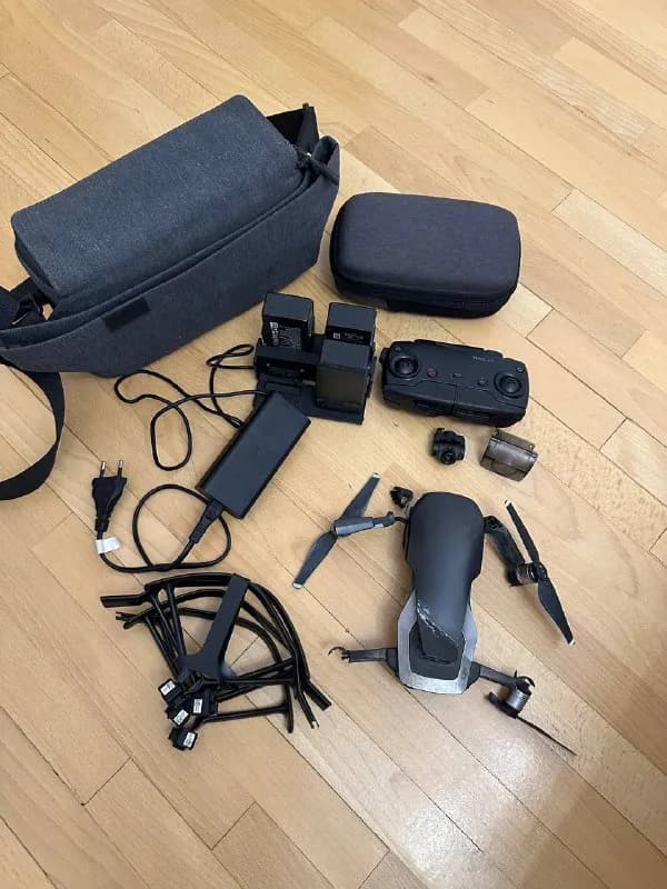 DJI Mavic Air. За все вместе 400лари. Кому что нужно по отдельности- пишите в личку! — Тбилиси — 400 ₾