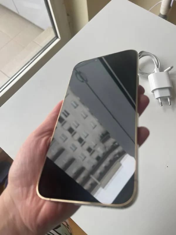 iPhon 13 Pro max золотой телефон в идеальном состоянии в комплекте с наушниками и зарядным устройств — Тбилиси