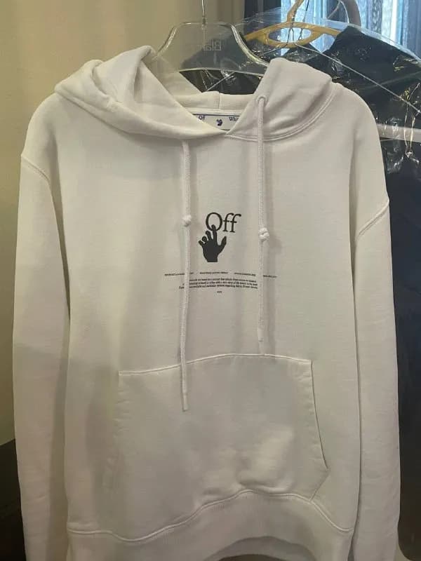 Off-White Arrows-motif drawstring hoodie Худи оригинал в идеальном состоянии, размер S. Продажа СРОЧ — Тбилиси