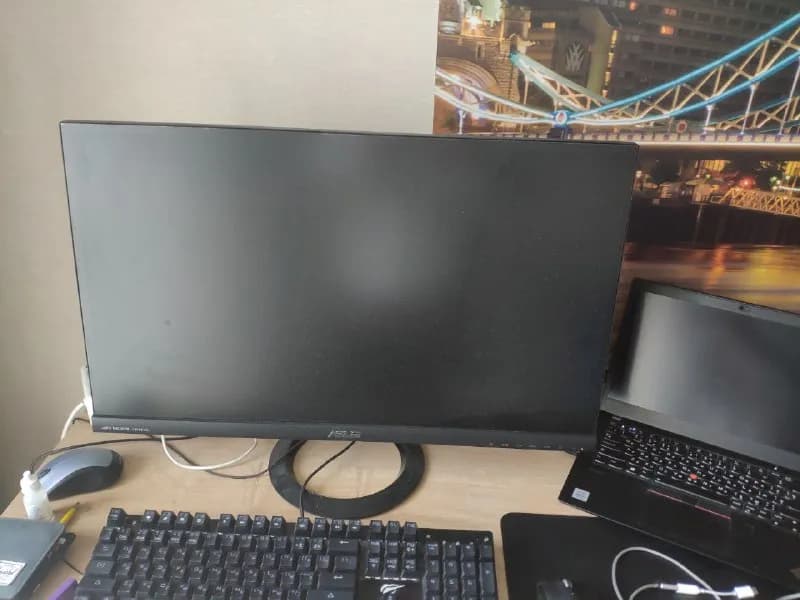 Asus vx279 fhd 1920×1080, IPS, 27 дюймов, два входа HDMI, встроенные динамики. В комплекте родной бл — Тбилиси — 400 ₾