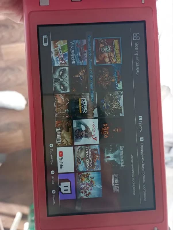 Nintendo Switch lite, за 350 лари, торга нет. Весь комплект, ещё на гарантии, аккаунт с играми, игра на — Тбилиси — 350 ₾