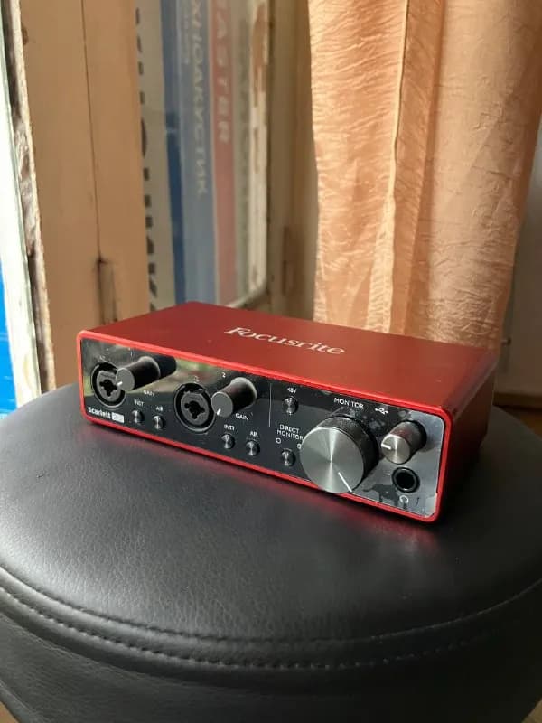 focusrite scarlett 2i2 3gen — Тбилиси — 500 ₾