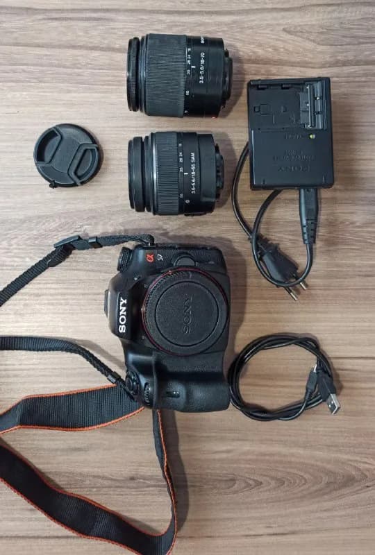 1. Фотоаппарат Sony a57 — Тбилиси — 200 ₾