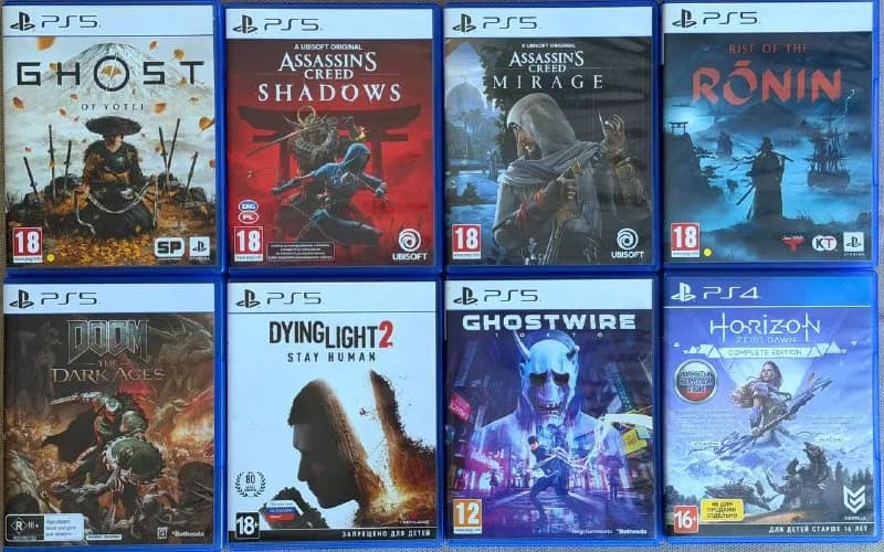 PlayStation PS PS5 PS4 игры / диски — Батуми — 100 ₾