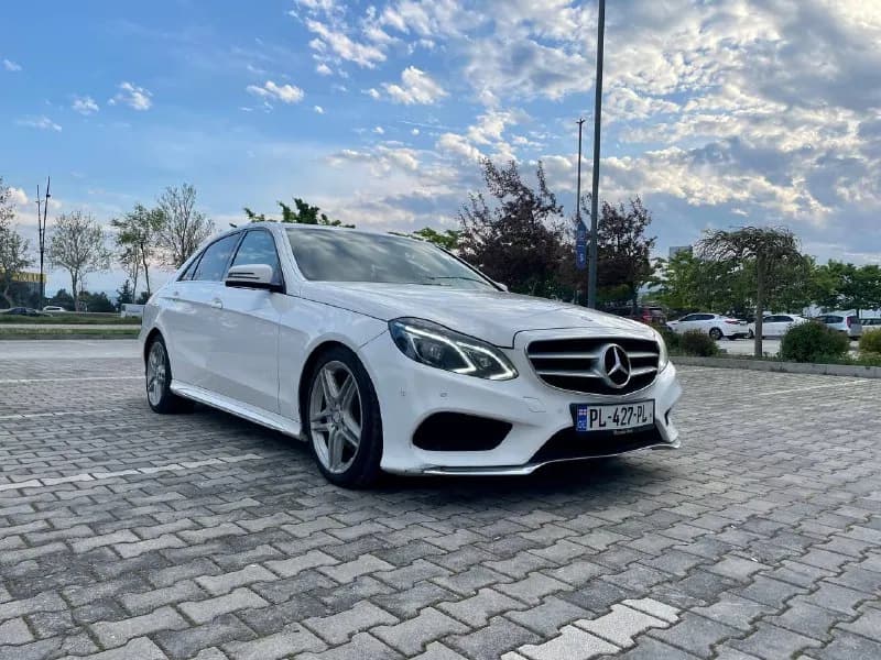 Mercedes Benz E class AMG от собственника с водителем для проведения Вашего мероприятия, свадьбы, тр — Тбилиси — 120 $