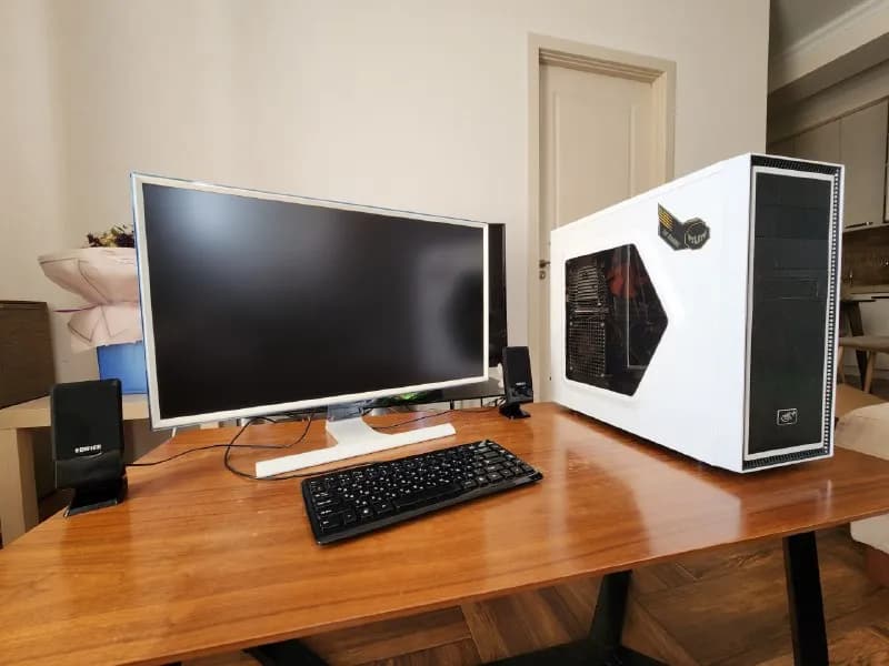 PC + монитор 27» + клава + мышь + колонки) — Тбилиси