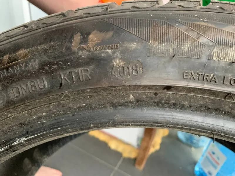 Goodyear run-flat 245/45/18 идеально на запаску. Не боится проколов. 18 год. Цена копейки. Срочно — Тбилиси