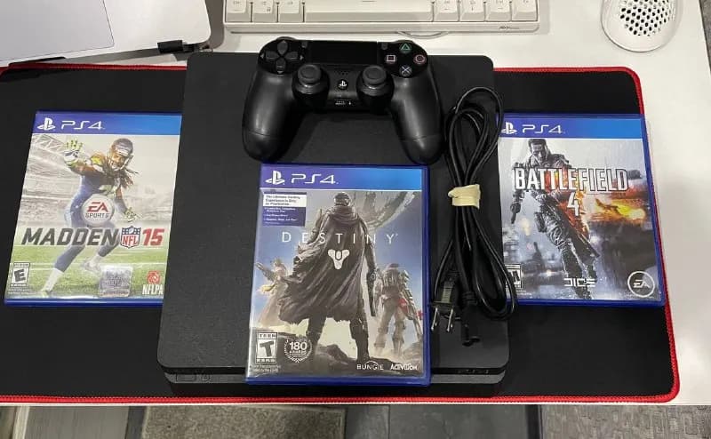 PlayStation 4 Slim 1TB в идеальном состоянии, полностью рабочий (любые проверки). В комплекте оригин — Тбилиси — 630 ₾