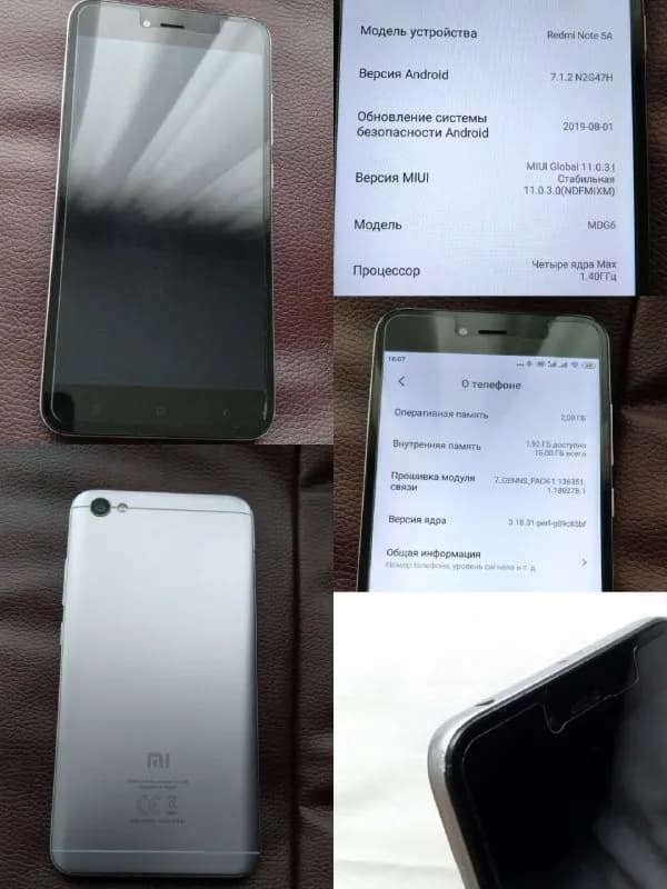 Redmi note 5a, в хорошем состоянии, батарею держит весь день. В защитном стекле. Есть небольшая цара — Тбилиси — 90 ₾