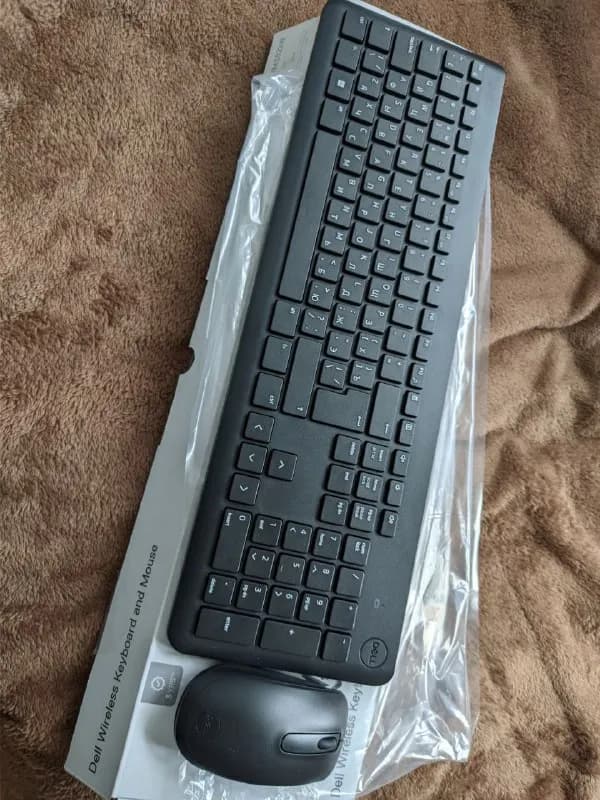 usb клавиатура и мышь dell, как новые, с коробкой и чеком. — Тбилиси — 50 ₾