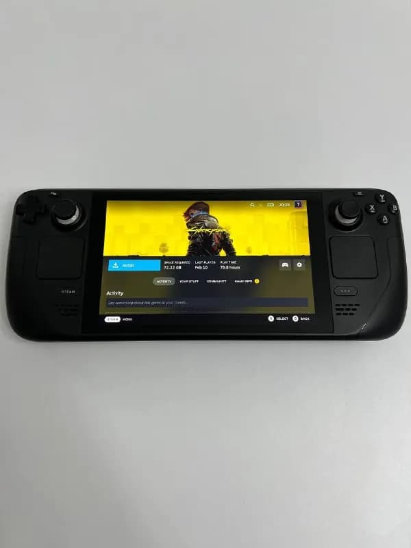 Steam Deck 256GB в идеальном состоянии, куплен в декабре 2022 года в iSpace. — Тбилиси — 500 $
