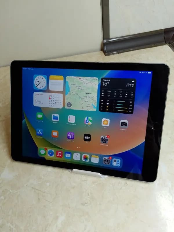 iPad 6. Есть следы пользования. Работает отлично. В комплекте чехол и зарядка. 420л. Пишите в лс — Тбилиси