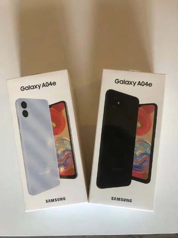 Samsung A04e 32Gb, использовались неделю для работы, состояние абсолютно новое, чек, полный комплект — Тбилиси — 180 ₾