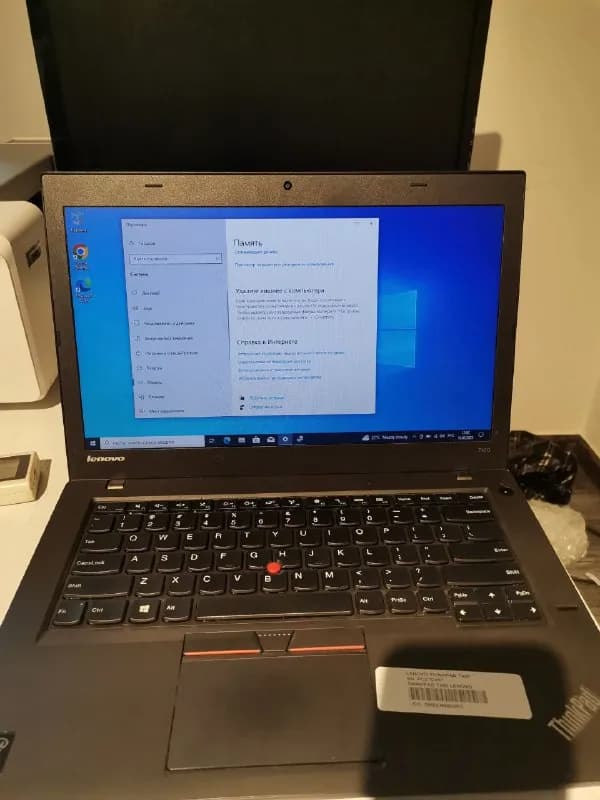 Lenovo Thinkpad T450 14' дюймов, i5-4300U 2.9 ГГц, 8gb RAM, 128Gb SSD, hdmi, акб живой, хорошая мат — Тбилиси — 600 ₾