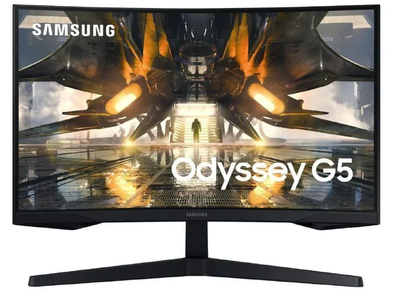 Odyssey G5 Samsung 27» вогнутый, 165 Hz, 2к. Покупался в alta в конце ноября 2022го за 899 лари (сей — Тбилиси — 899 ₾