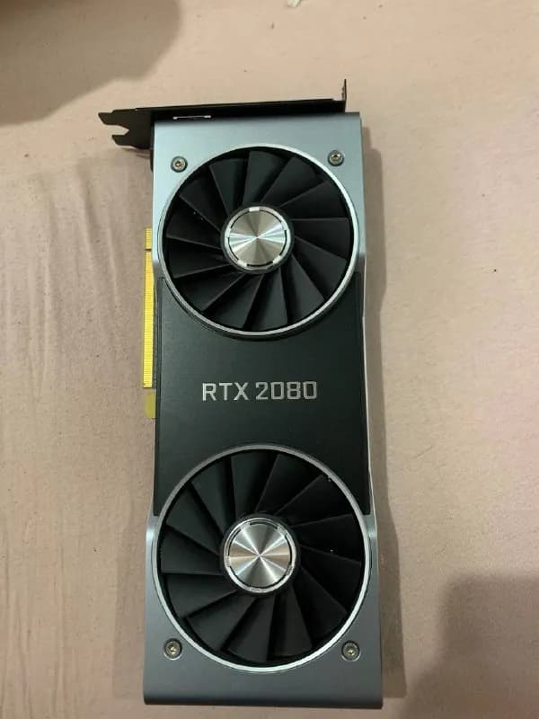RTX 2080 (не использовалась) — Тбилиси — 400 $