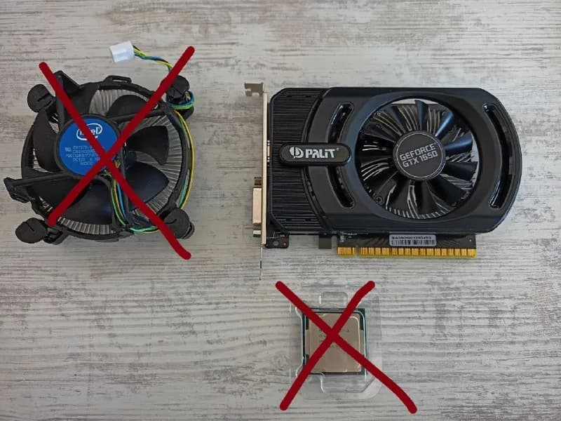 Gtx 1650 Palit StormX Overlocked -120$ или 300 лари. — Тбилиси — 120 ₾