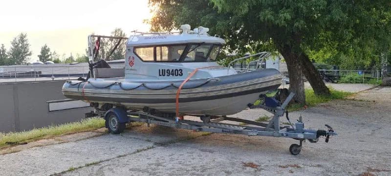 Bush 645 (Sea Patrol 630 Rib) 2013 года с прицепом, редко использовался — Тбилиси — 110 ₾
