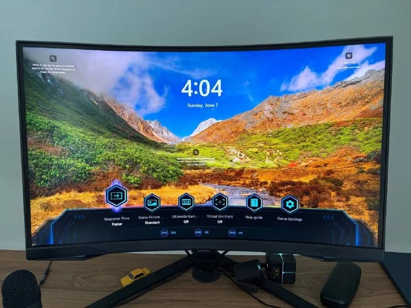 Samsung Odyssey G6 27» VA 240hz. Покупал полгода назад в alta, еще на гарантии, состояние нового, бе — Батуми — 950 ₾