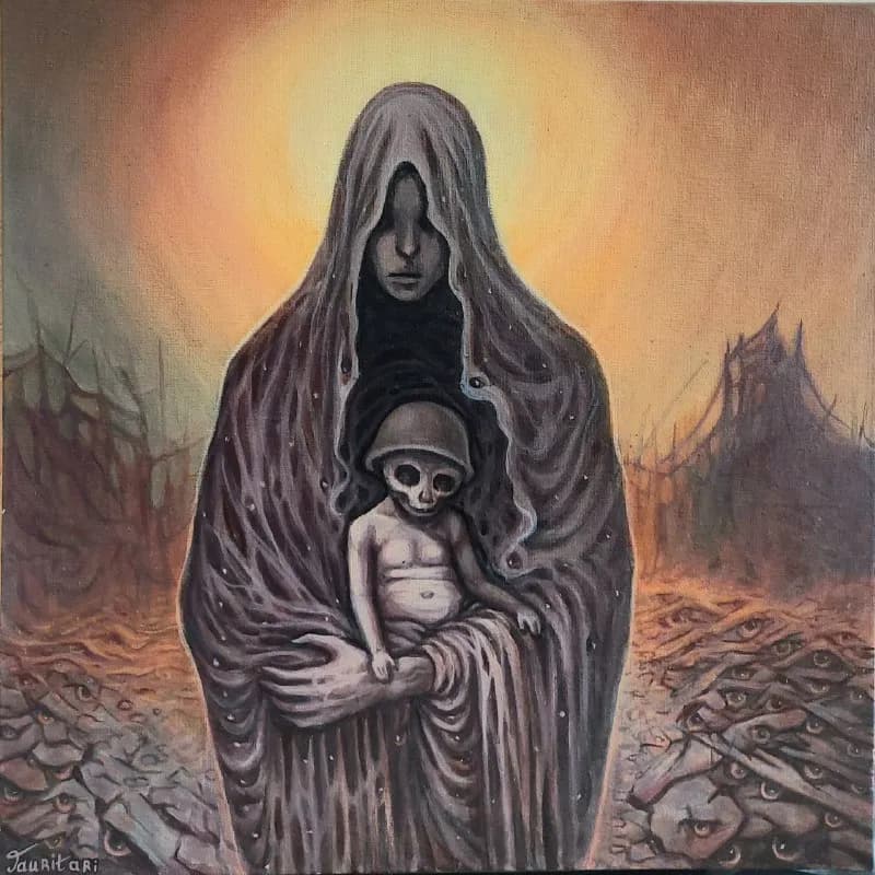My new anti-war painting. — Тбилиси