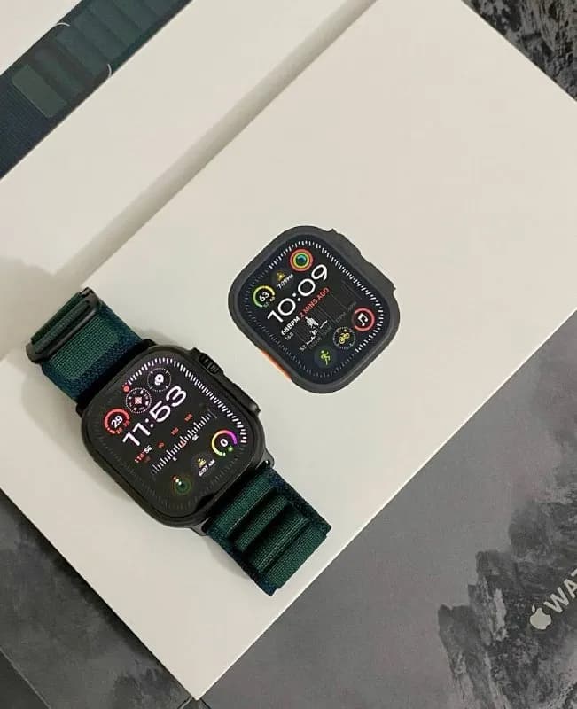 Apple Watch Ultra 2 Black. Идеальное состояние, без царапин. 100% заряда батареи. В комплекте коробк — Тбилиси