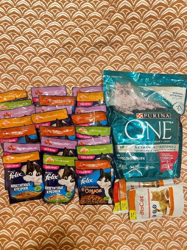 1 Purina One 750 гр, сухой — 10 лари — Тбилиси — 10 ₾