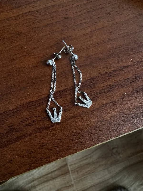 Серьги серебро 925 проба — Батуми — 20 ₾