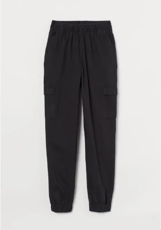 H&M размер 38 (на 42-44 примерно), мягкий хлопок, наощупь как байковые. Талия и манжеты на резинках. — Тбилиси — 40 ₾