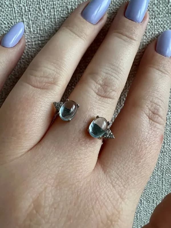 Серебряное кольцо Moonka, размер 17.5 — Тбилиси — 165 ₾