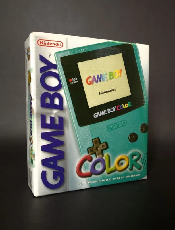 Nintendo Gameboy Color (teal) 1999 года выпуска. Присутствуют заводские пломбы. Никогда не вксрывалс — Тбилиси — 4 500 ₾
