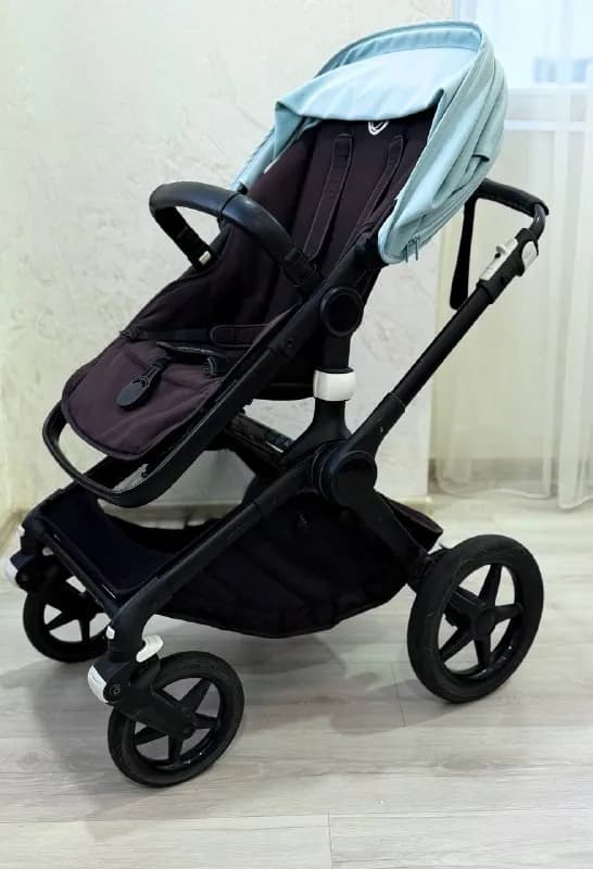 Bugaboo Fox 2 (черный/голубой).⭐️ — Батуми — 400 ₾
