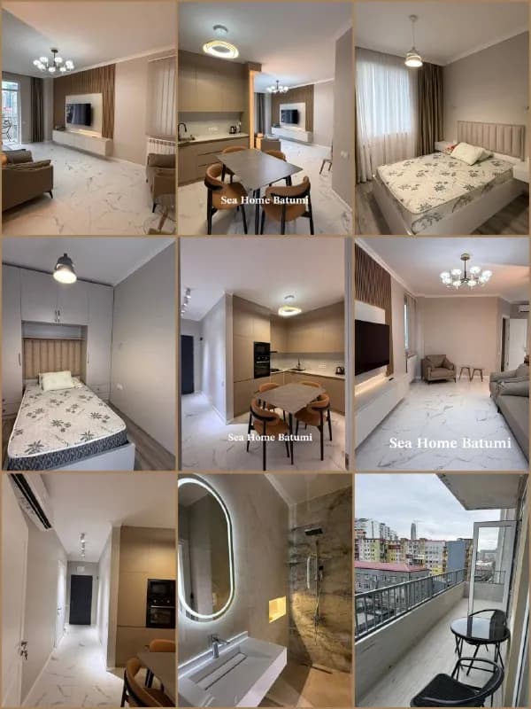 3-комнатная квартира, ул. Г. Брцкинвале 102 — Батуми — 1,000 $