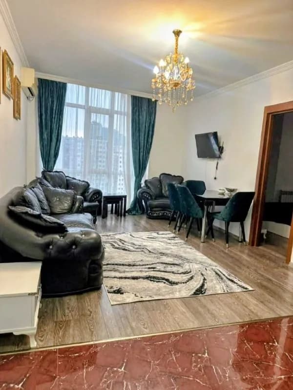 600💲 Трёх комнатную квартиру 68 м², 14/15 этаж в Новостройке на улице Лермонтова 59. Аренда на Го — Батуми