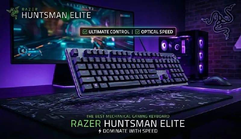 Razer Huntsman Elite: Ультимативный контроль ⚡️ — Батуми — 200 ₾