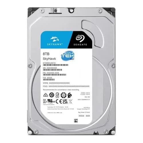 Seagate SKYHAWK 8TB, совершенно НОВЫЙ. Идеальный выбор для систем видеонаблюдения, NAS или хранения — Тбилиси — 550 ₾