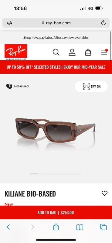 Ray Ban Kiliane, коллекция 2023, только появились в продаже — Тбилиси — 200 $