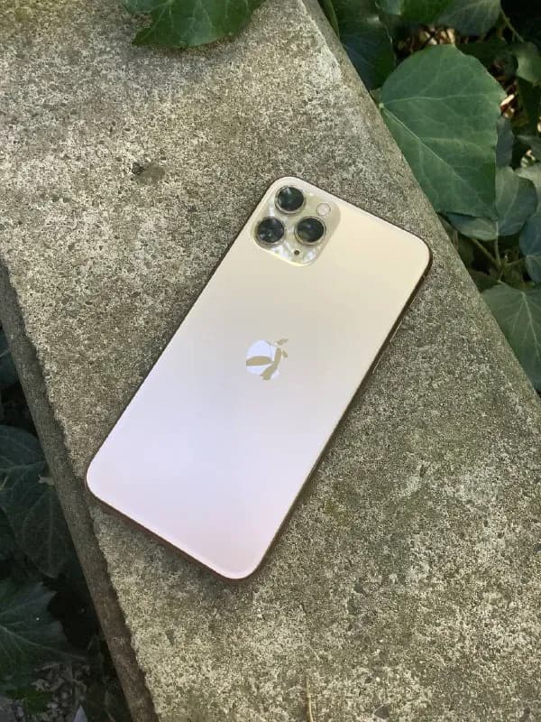 IPhone 11 Pro Gold. Идеальное состояние корпуса и экрана. Face ID, Apple Pay, Trutone все работает. — Тбилиси — 990 ₾