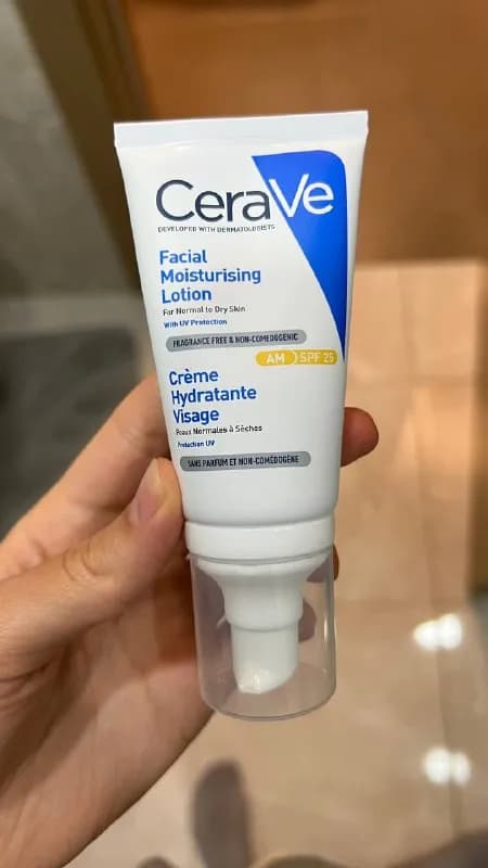 cerave новый, одна проба, защита от солнца для лица, спф 25, цена 25 лари (новый стоит 60 сейчас, по — Тбилиси — 25 ₾