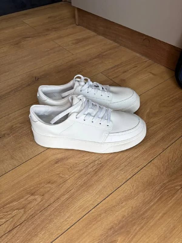 Кеды Zara белые 43 размер — Батуми — 90 ₾