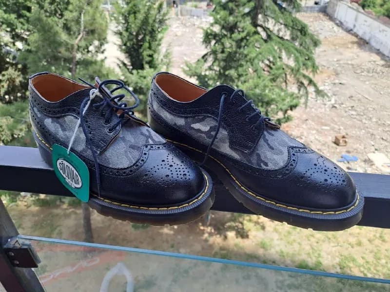 Solovair, ручная работа, натуральная кожа, made in England, абсолютно новые. Эксклюзивная модель. — Тбилиси — 500 ₾