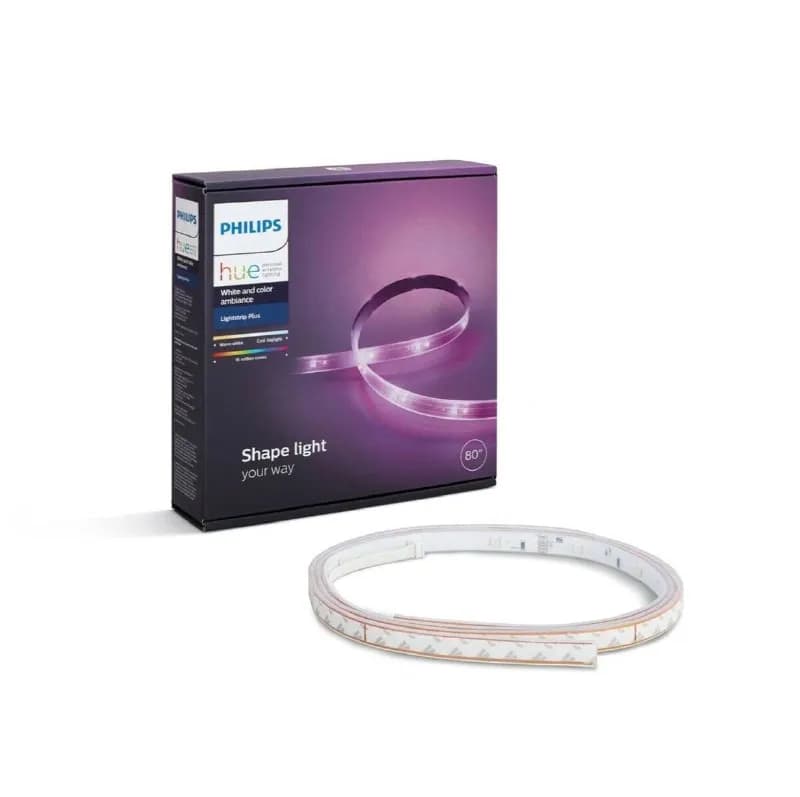 Philips Hue Lightstrip (2 шт. по 2 м) в комплекте с Wi-Fi контроллером Philips Hue Bridge. Без короб — Тбилиси — 150 ₾