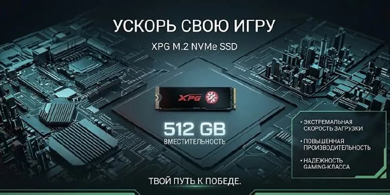XPG M.2 NVMe 512GB — Батуми — 170 ₾