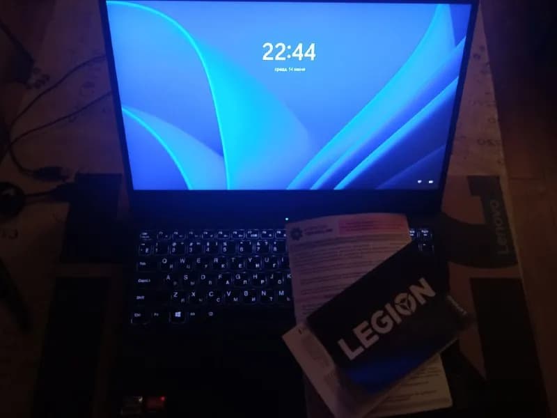 Lenovo Legion 5 15ACH6A в комплекте коробка, зарядка, документы — Тбилиси — 3 000 ₾