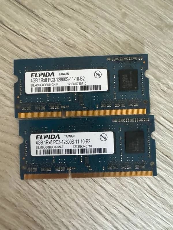 8 ГБ (2×4 ГБ) DDR3 — Тбилиси — 80 ₾