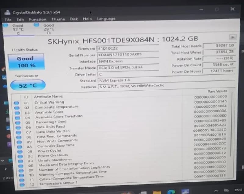 1 TB — 100% health — 330 лар — Тбилиси — 330 ₾