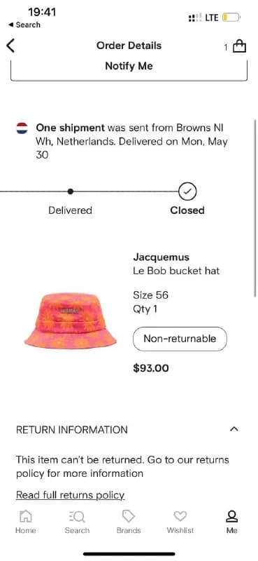 Панама Jacquemus оригинал — Тбилиси — 200 ₾