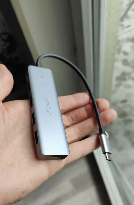 USB c hub ugreen для макбука MacBook или любого другого ноута 5in1 (юсб хаб переходник) — Тбилиси — 80 ₾