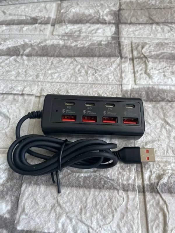 USB-хаб 4×USB + 4×Type-C — Тбилиси — 15 ₾