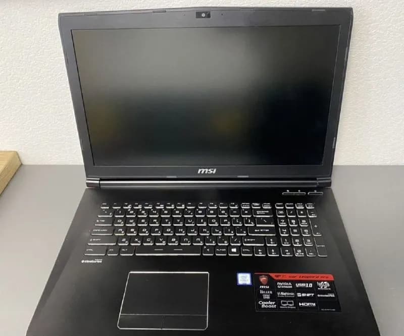 i7 процессоре MSI GE72 2QC в отличном рабочем состоянии! — Батуми — 750 ₾